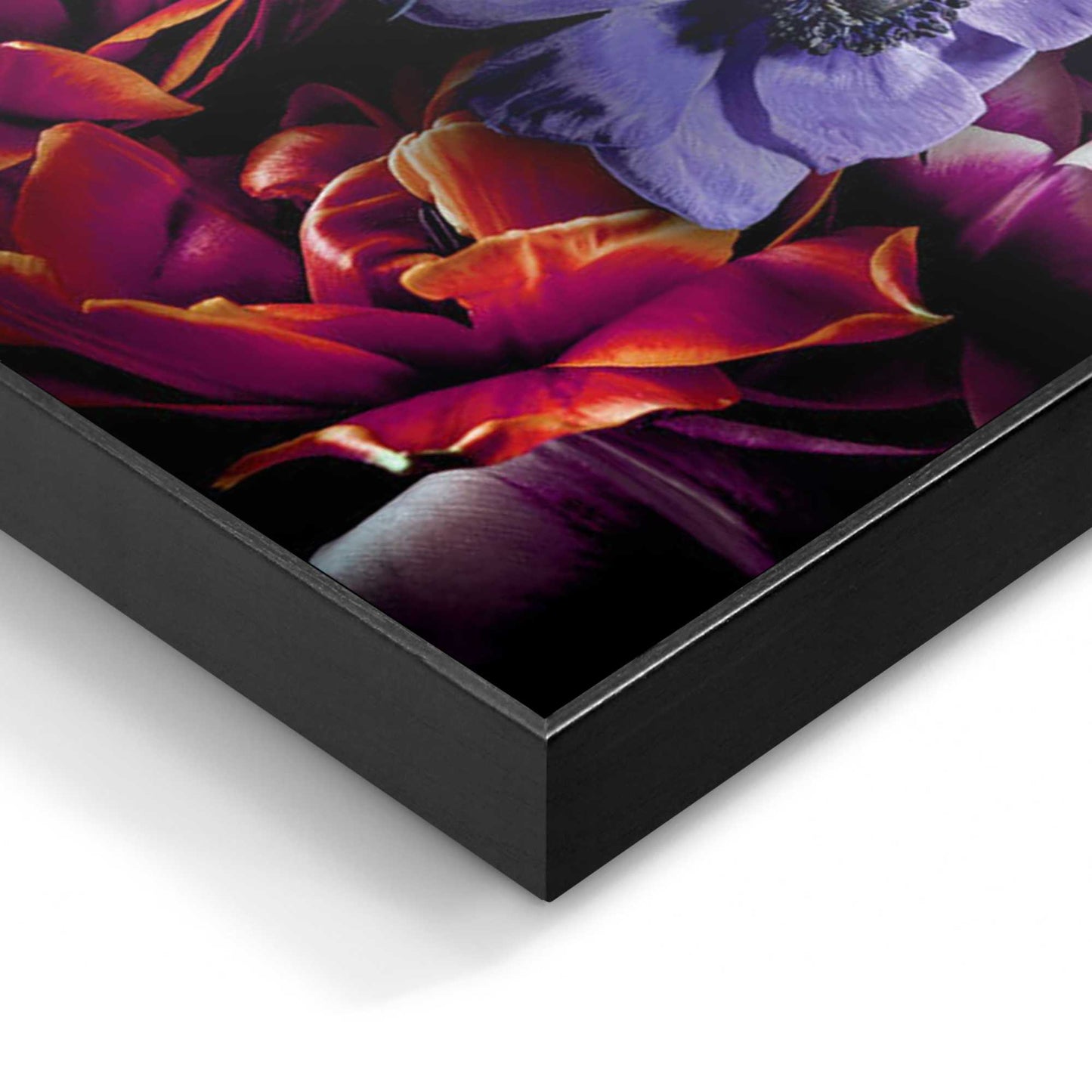 Wandbild Flower Cat 100x140