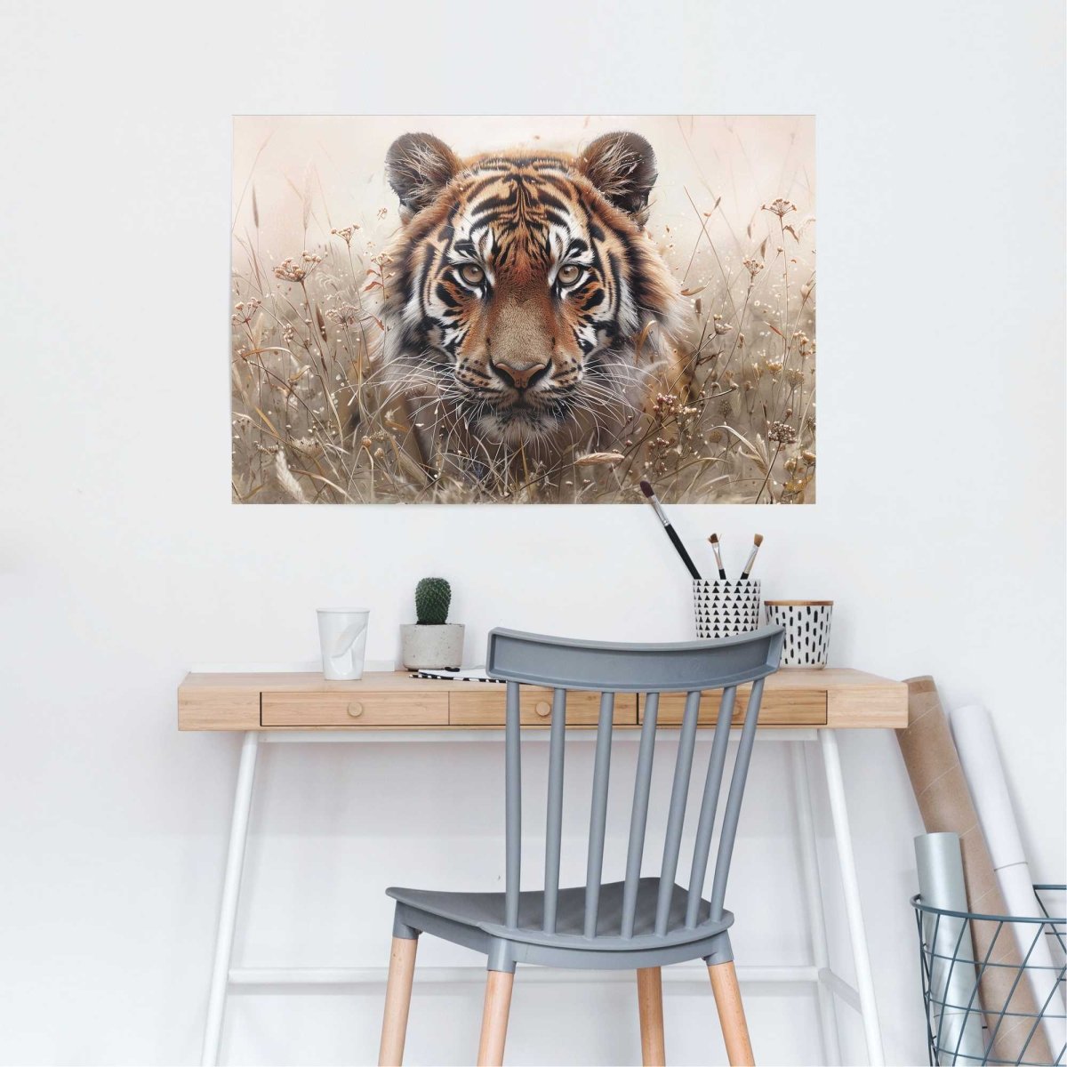 Poster Hunting Tiger 61x91,5 - Reinders