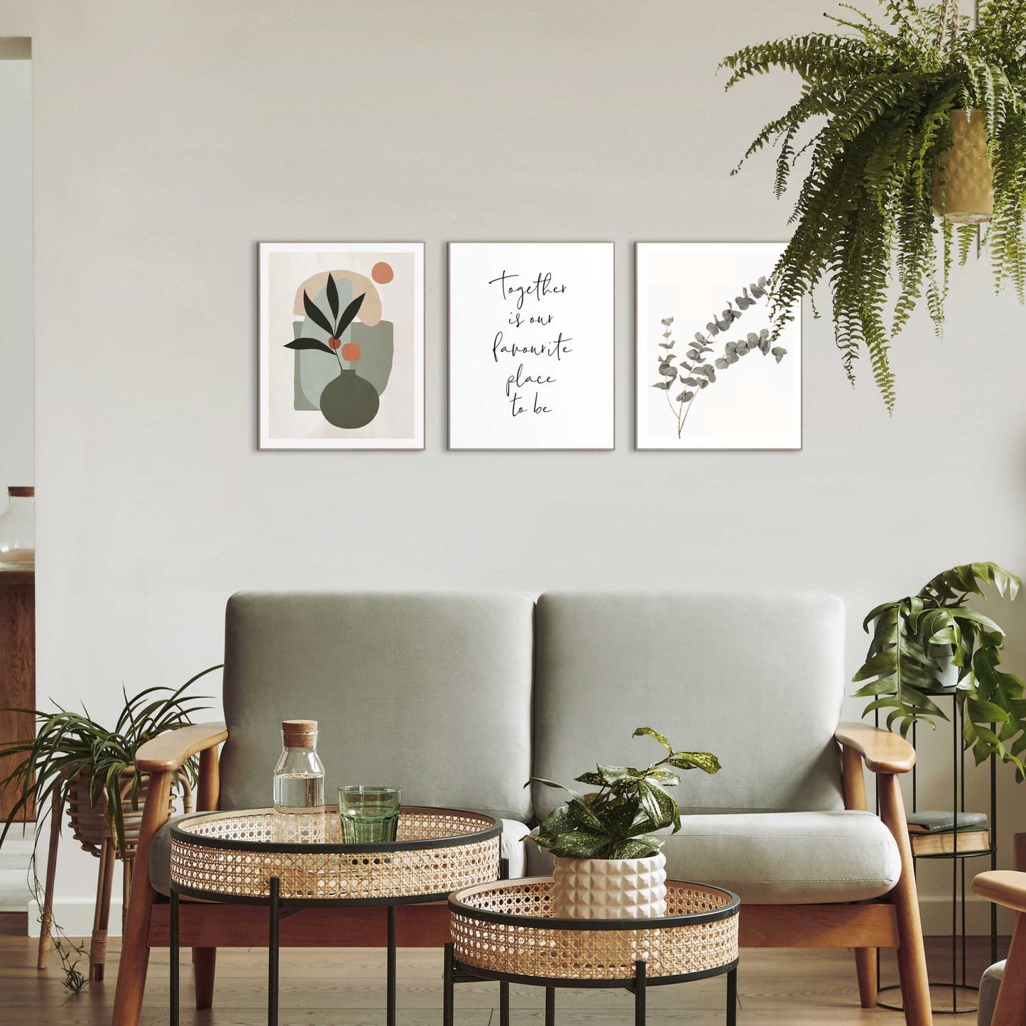 Bilder Set Trendy zusammen 50x40