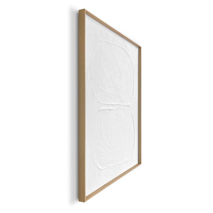 Relief Wandbild Rund 70x50