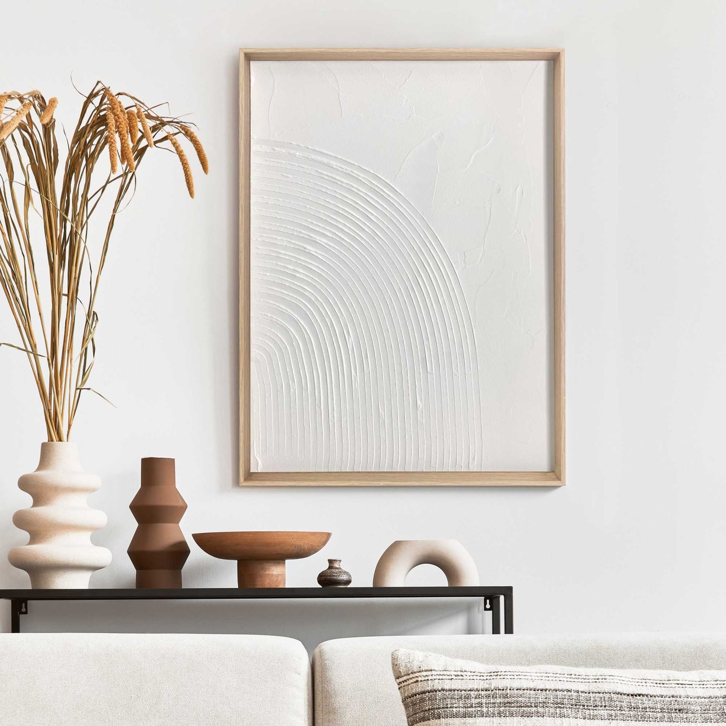 Relief Wandbild Quartal 40x30