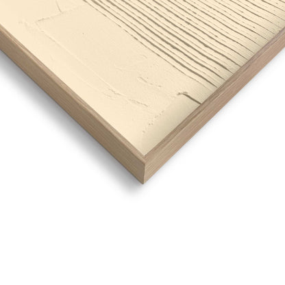 Schilderij Bows - sand 70x50