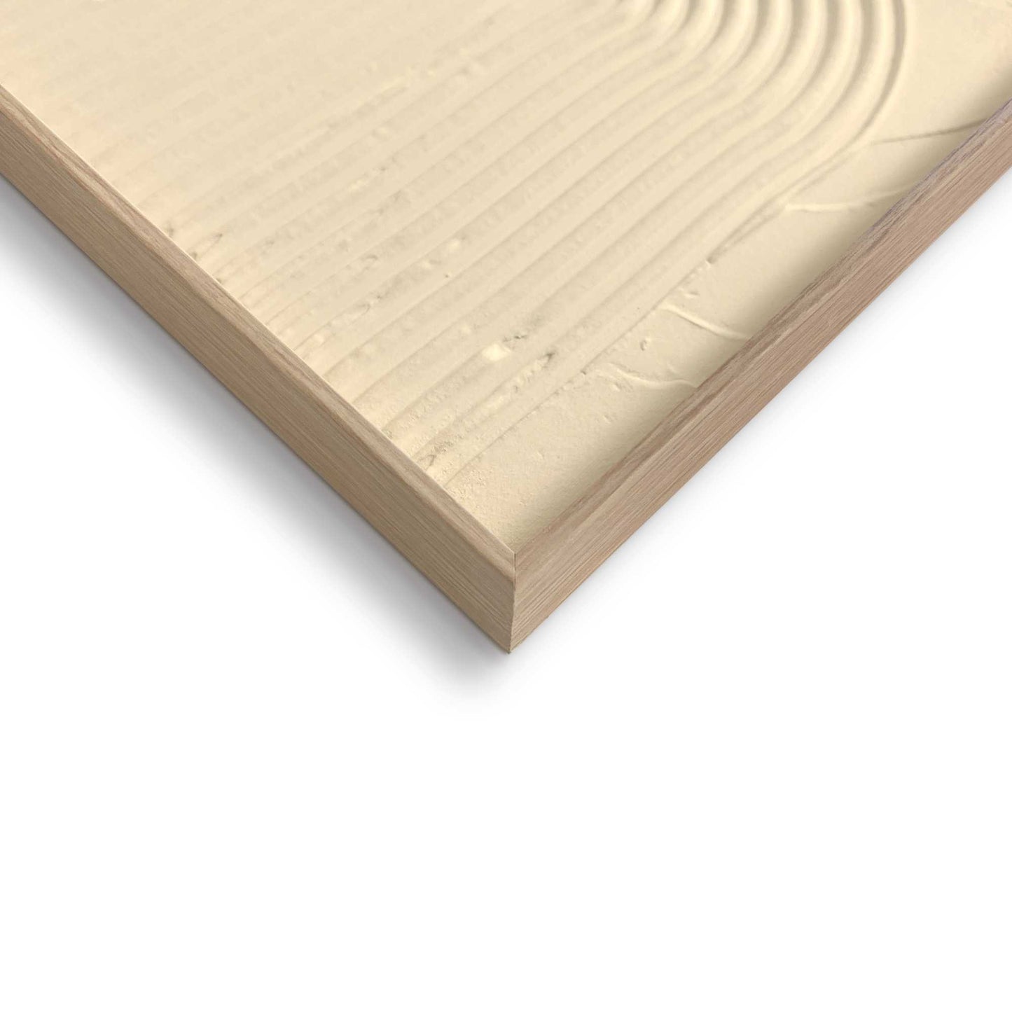 Relief Wandbild Knot - sand 70x50