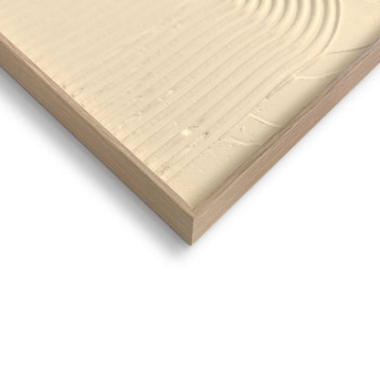 Relief Wandbild Knot - sand 70x50