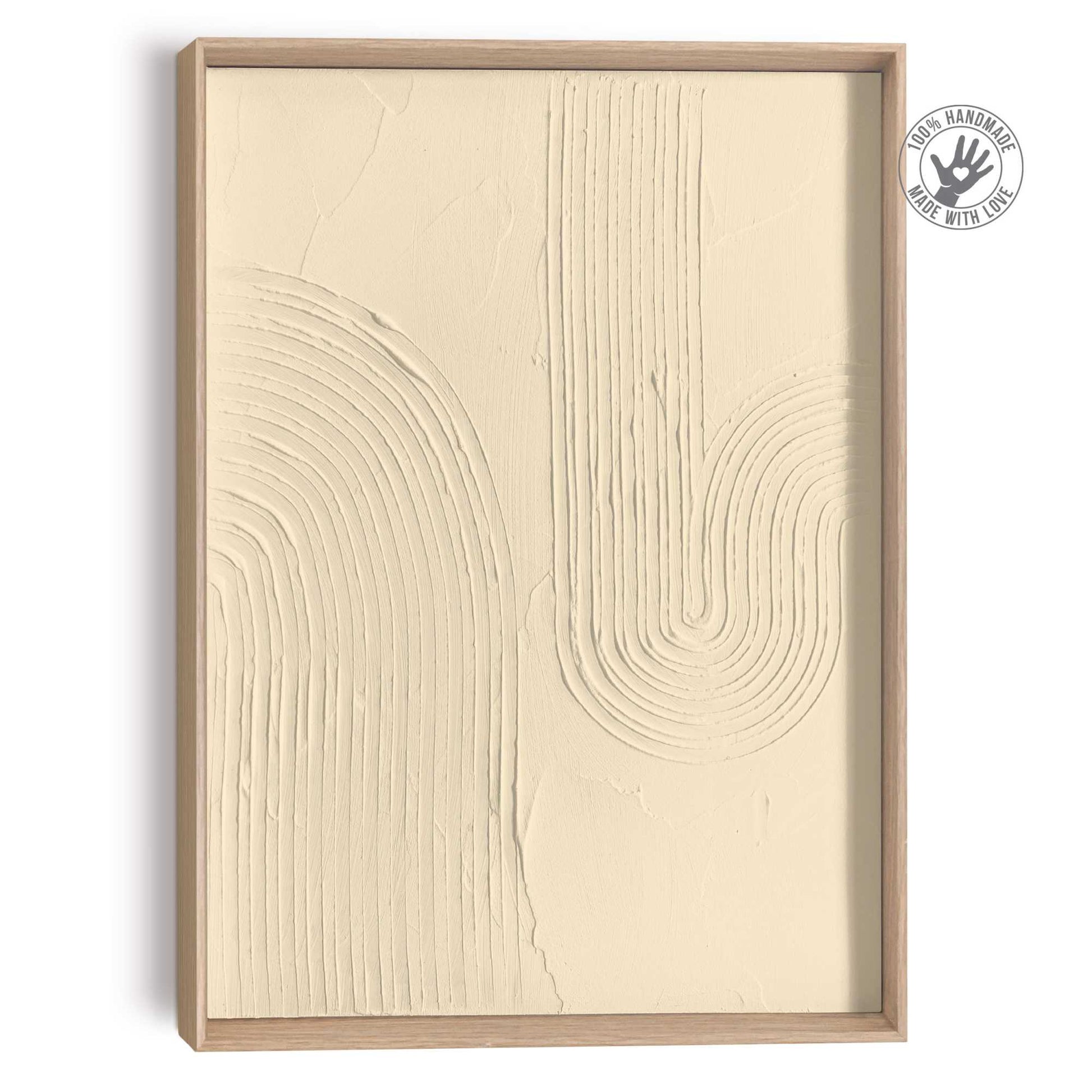 Schilderij Sharp - sand 40x30