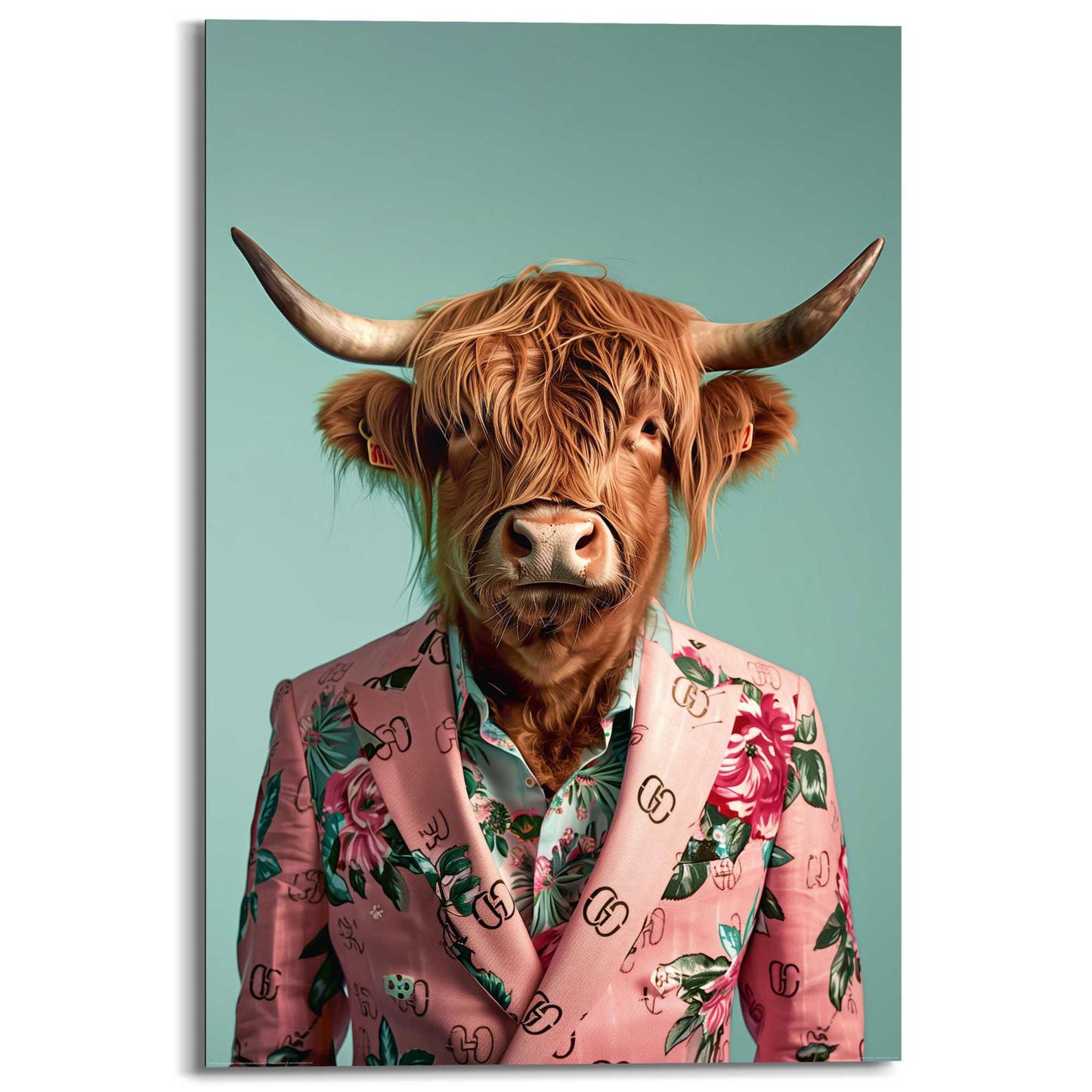 Schilderij Dressed Highlander 90x60