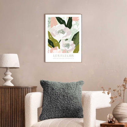 Gerahmtes Bild Blumen 40x30