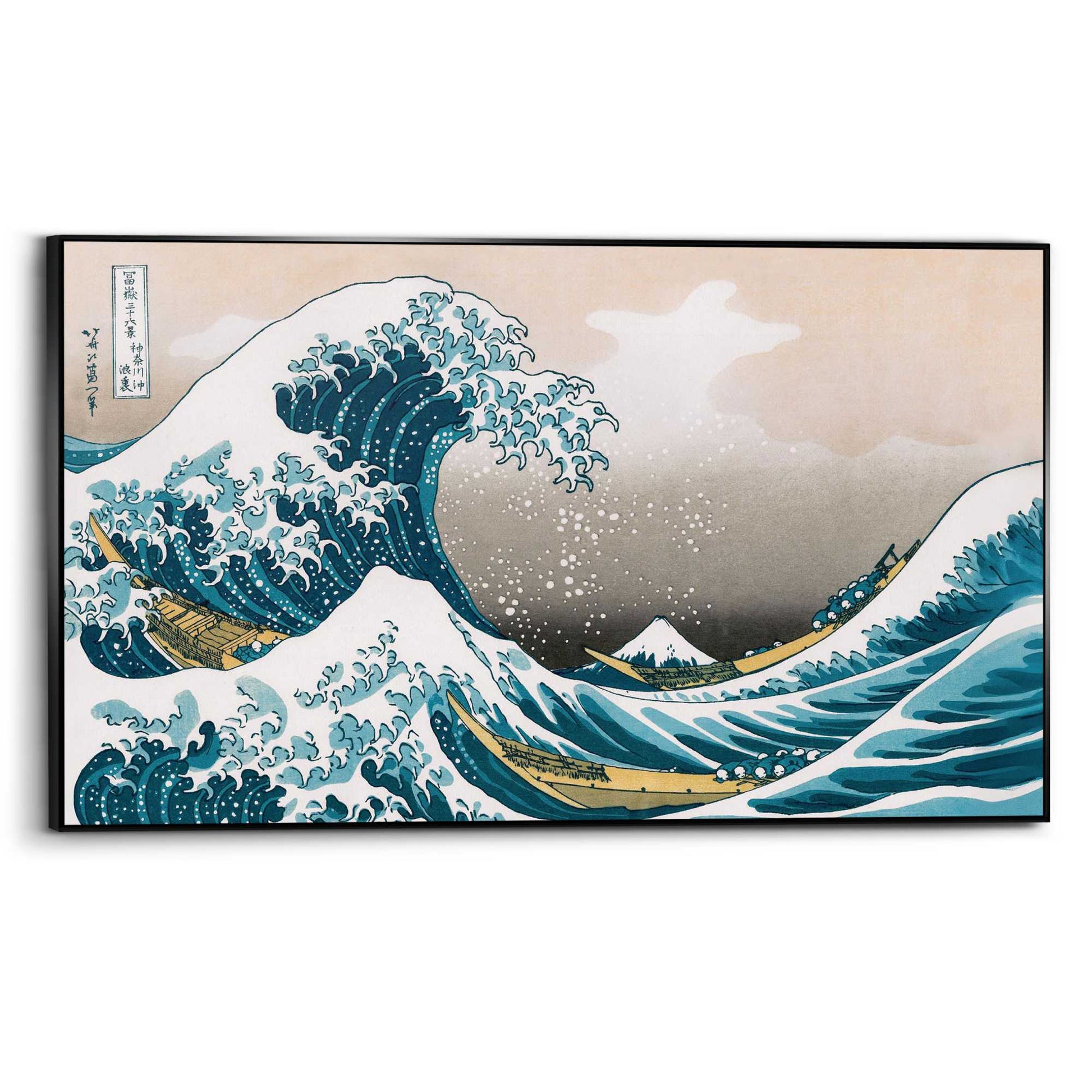 Art Frame Hokusai Grote golf 70x118