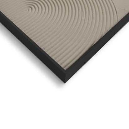 Abstraktes Wanddekorationsset mit Textur Reliefbögen 40x30