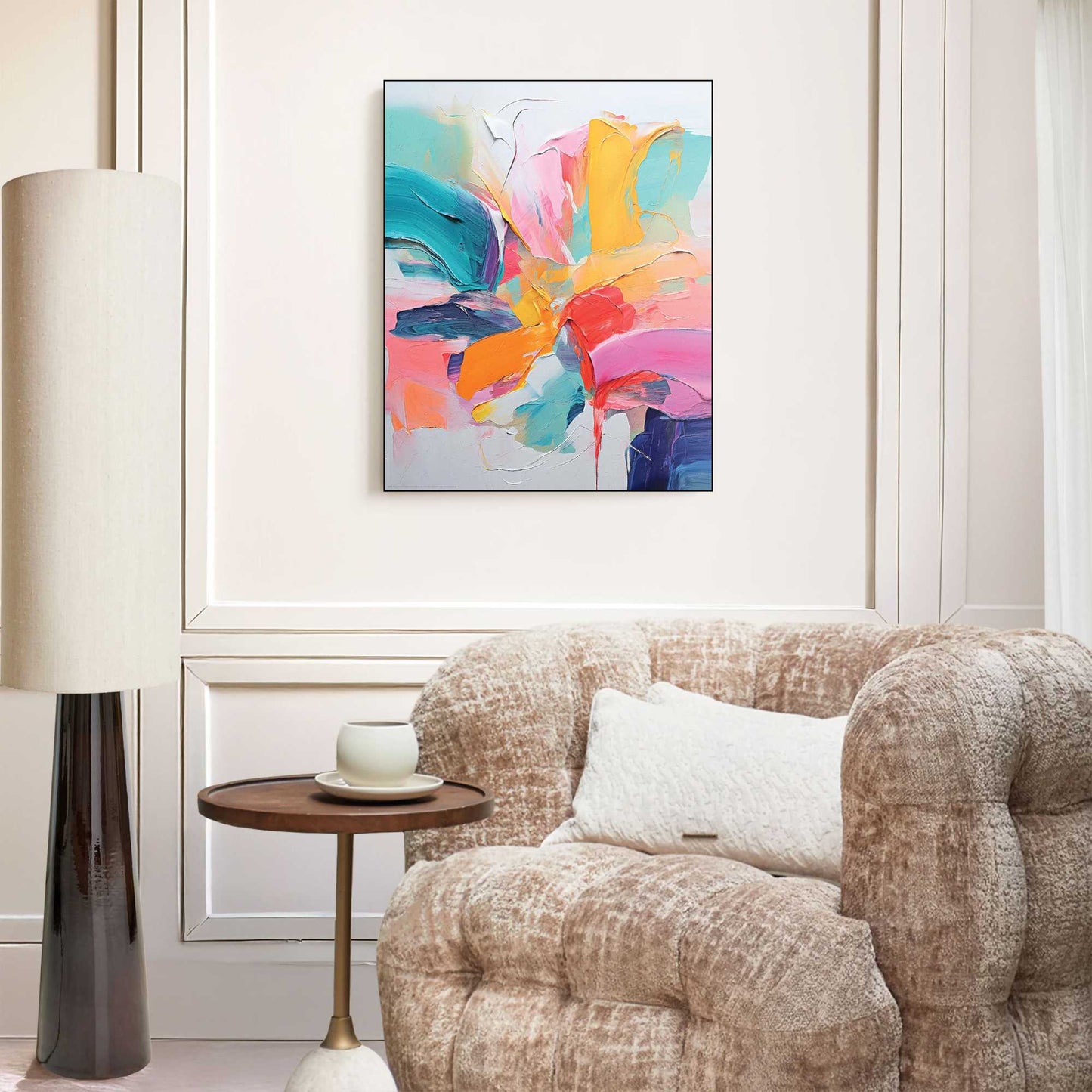 Schilderij Kleurexplosie 40x50
