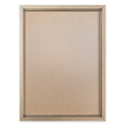 Abstracte wanddecoratie set met structuur Taupe bogen 40x30 - Reliëf Art - Reinders
