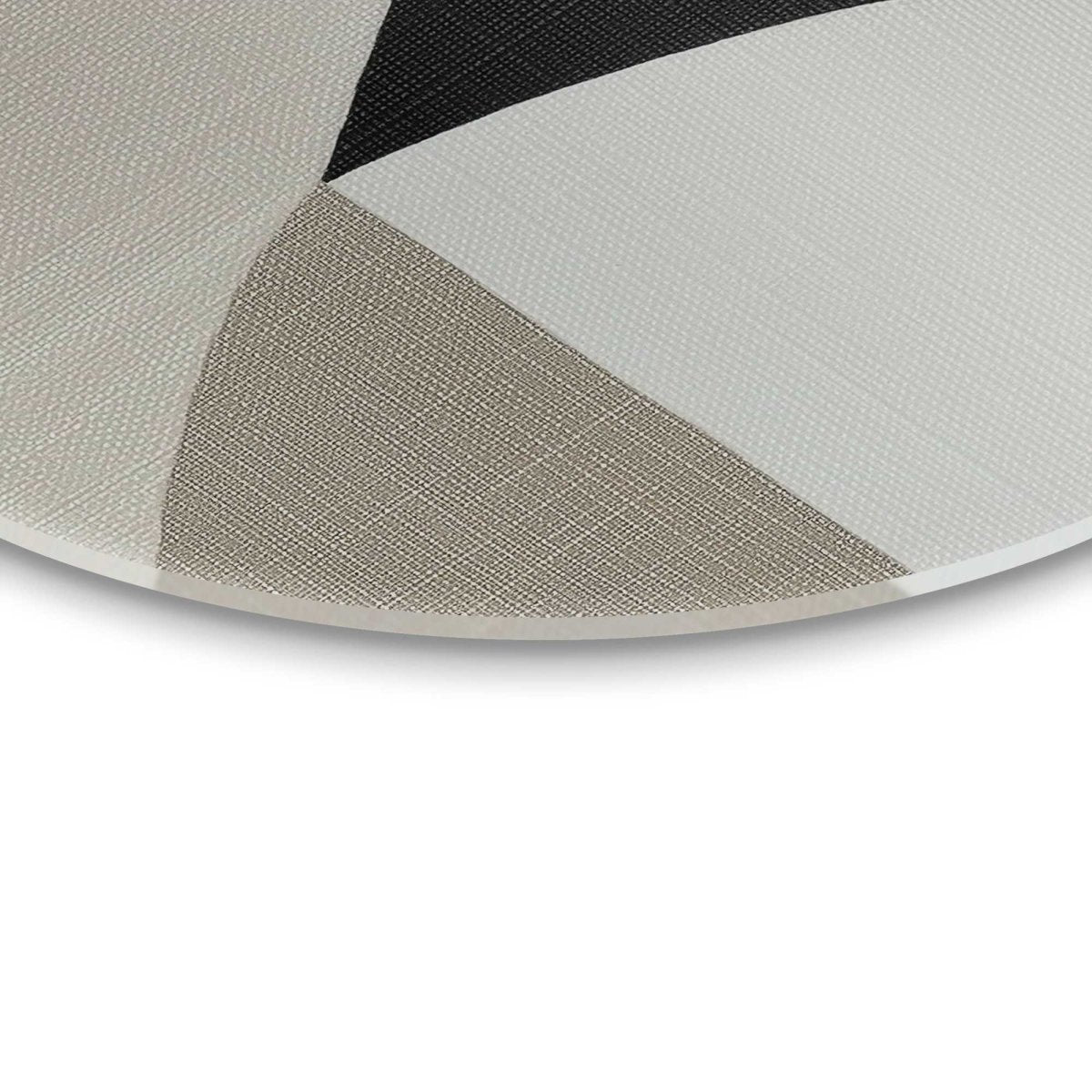 Glasschilderij Abstracte sfeer I 70 Rond - Reinders