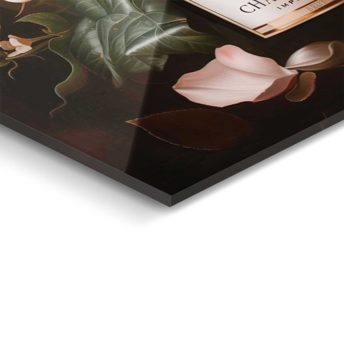 Glasschilderij Champagne Flowers 116x78 - Reinders