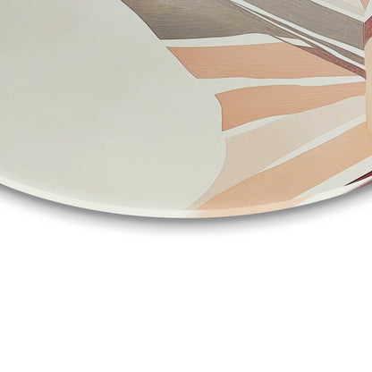 Glasschilderij Rustige elegantie 70 Rond - Reinders