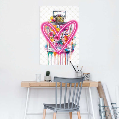 Poster Bottle Love 91,5x61 - Reinders