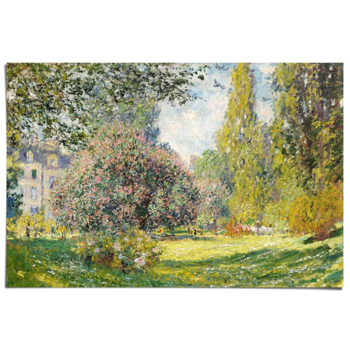 Poster Claude Monet - parc Monceau 61x91,5 - Reinders