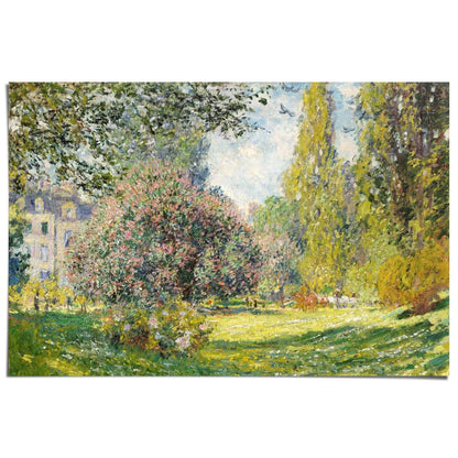 Poster Claude Monet - parc Monceau 61x91,5 - Reinders