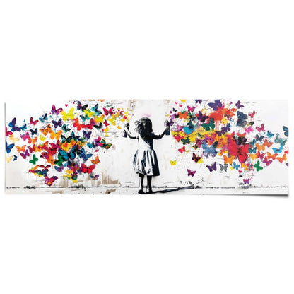 Poster Girl Spraying 53x158 - Reinders