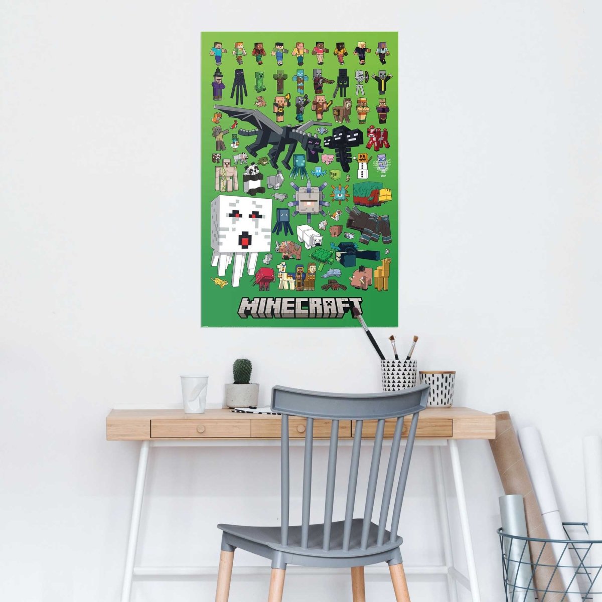 Poster Minecraft - character montage 91,5x61 - Reinders