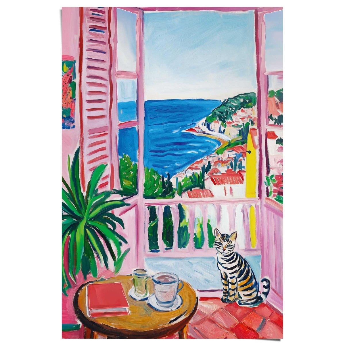 Poster Ochtend aan de kust 91,5x61 - Reinders