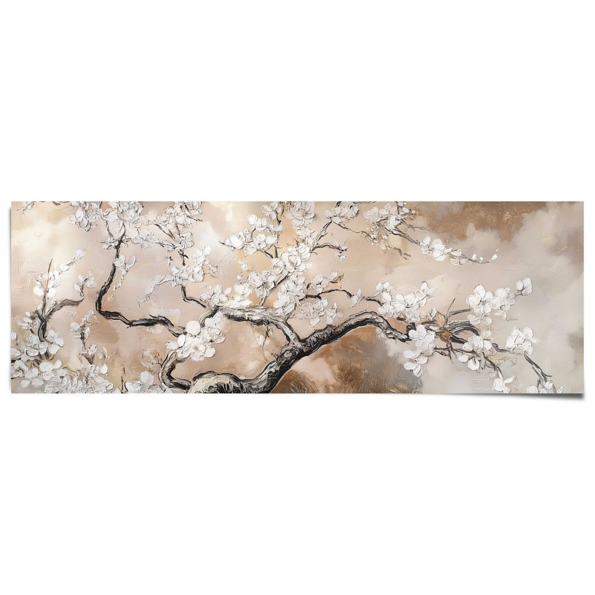 Poster Rustieke bloesems 53x158 - Reinders