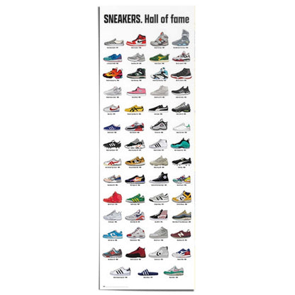 Poster Sneakers - hall of fame 158x53 - Reinders
