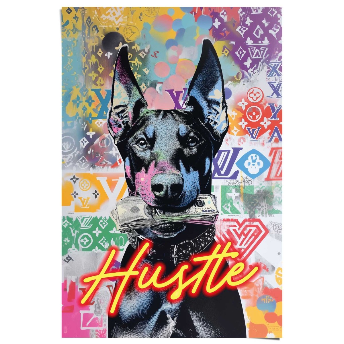 Poster Street Dog Hustle 91,5x61 - Reinders