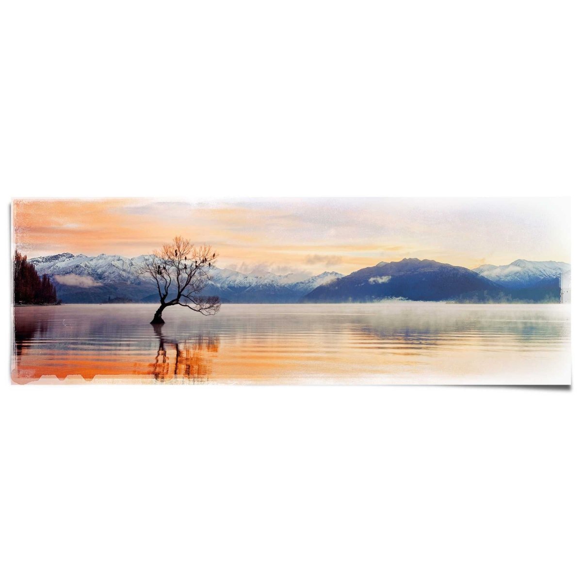 Poster Wanaka Meer 53x158 - Poster - Reinders