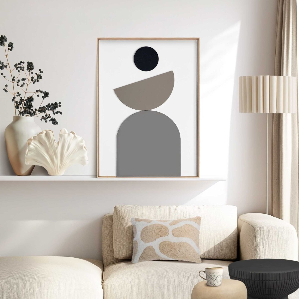 Schilderij 3D Art Abstract Balance 70x50 - Reinders