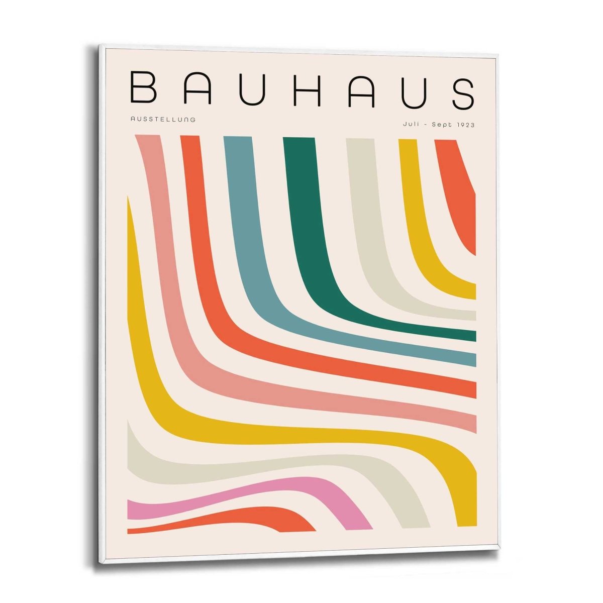 Schilderij Bauhaus Design 50x40 - Slim Frame - Reinders