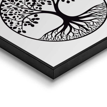 Schilderij Diepgeworteld 50x50 - Slim Frame - Reinders