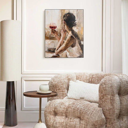 Schilderij Een Stil Moment 40x50 - Framed Panel - Reinders