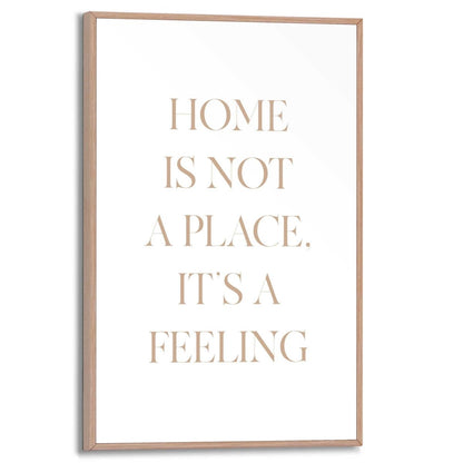Schilderij Feeling Home 30x20 - Reinders
