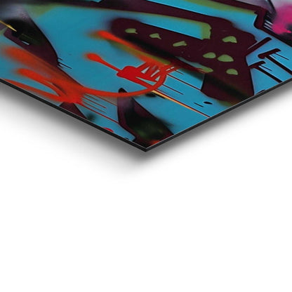 Schilderij Graffiti Einstein 90x60 - Reinders