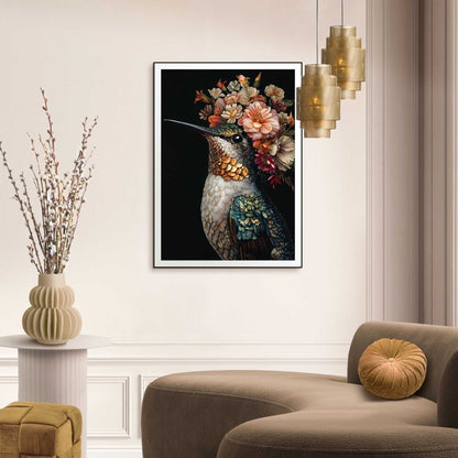 Schilderij Lovely Hummingbird 70x50 - Reinders