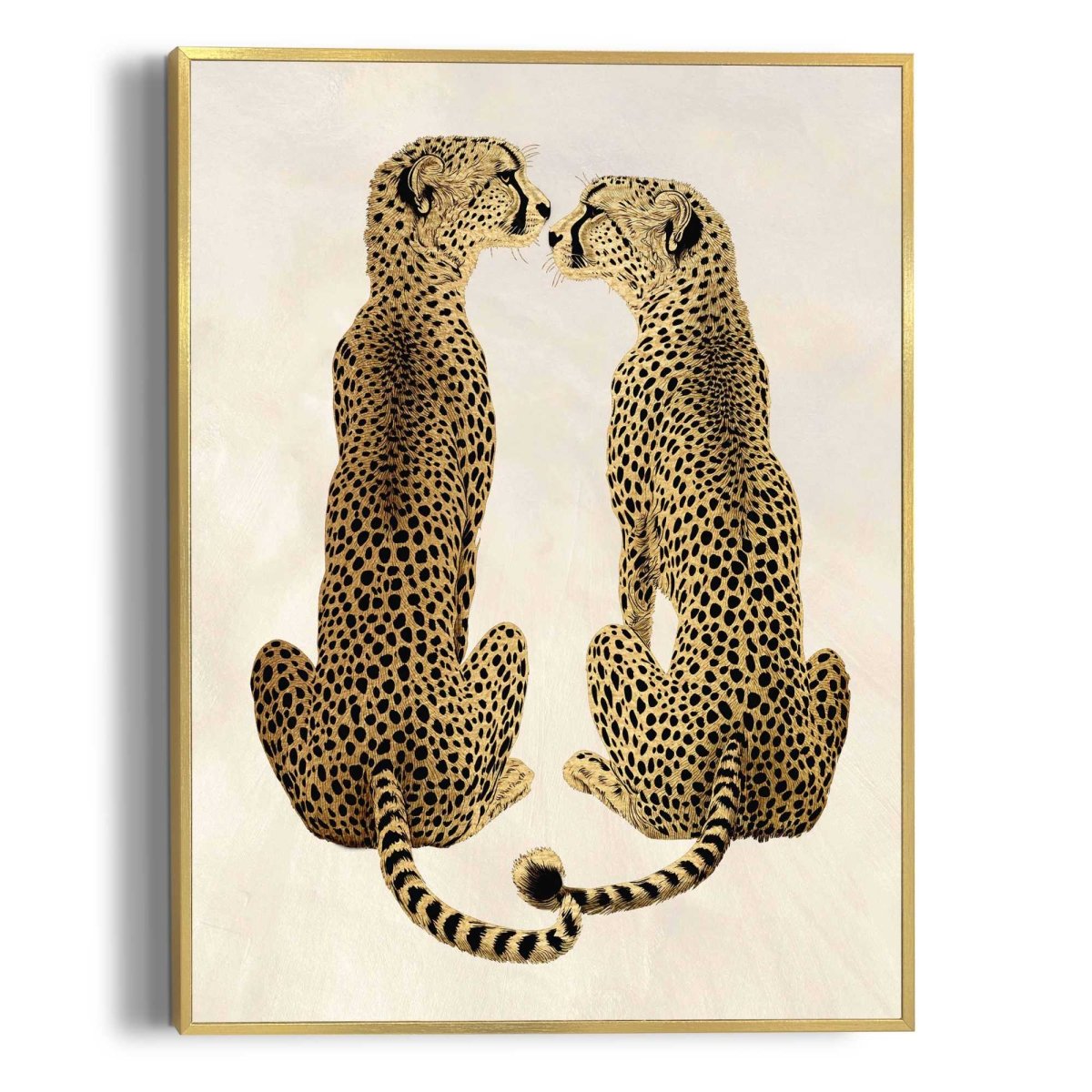 Schilderij Loving Cheetas 40x30 - Reinders