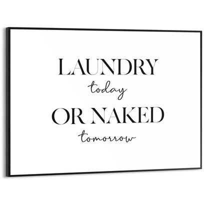 Schilderij Naked Laundry 30x40 - Reinders