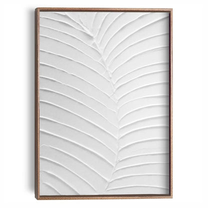 Schilderij Relief Art Bladnerven 40x30 - Reinders