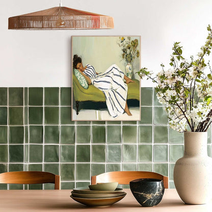 Schilderij Rustmoment 50x40 - Slim Frame - Reinders