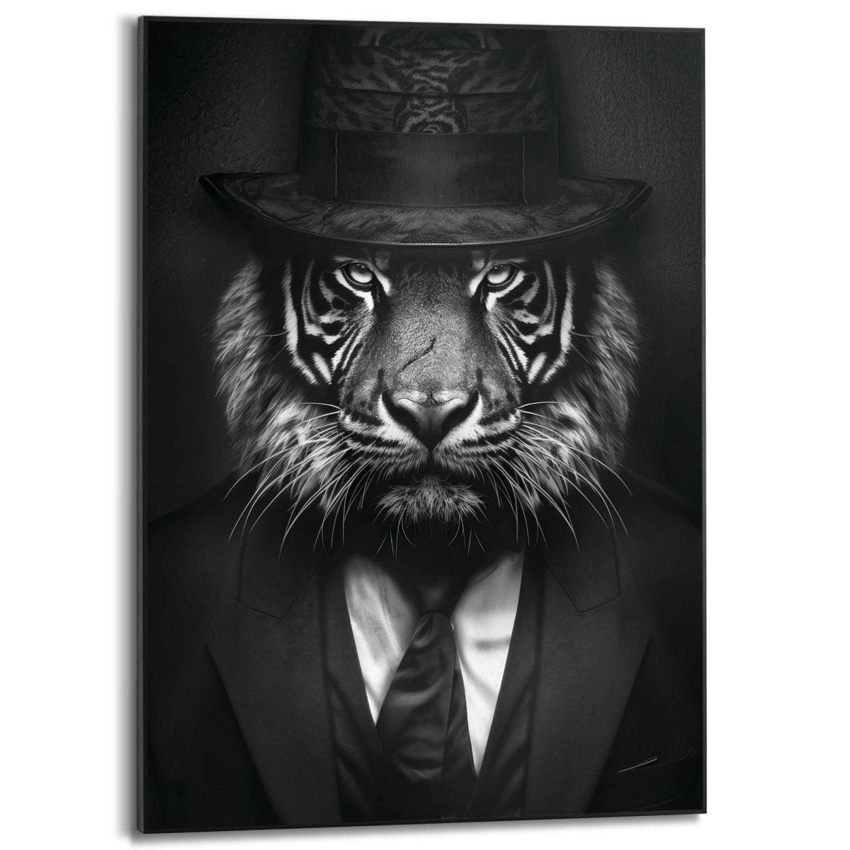 Schilderij Tiger Man 70x50 - Reinders