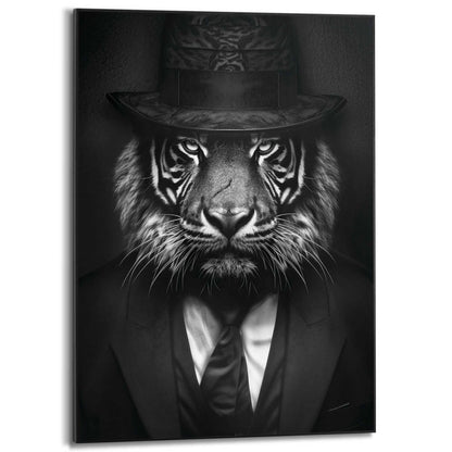 Schilderij Tiger Man 70x50 - Reinders