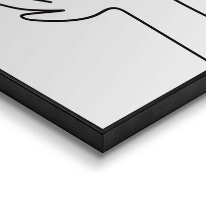 Schilderij Vieze Lucht 30x20 - Slim Frame - Reinders