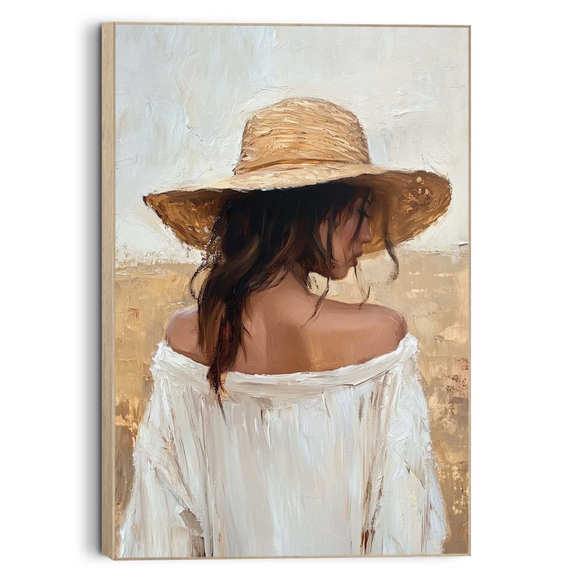 Schilderij Zachte Zomer 60x90 - Framed Panel - Reinders