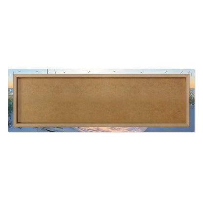 Schilderij Zonsondergang in de duinen 40x118 - Reinders