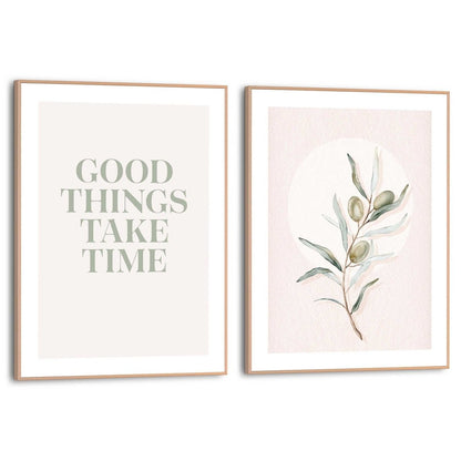 Schilderijen set Good Things - Reinders