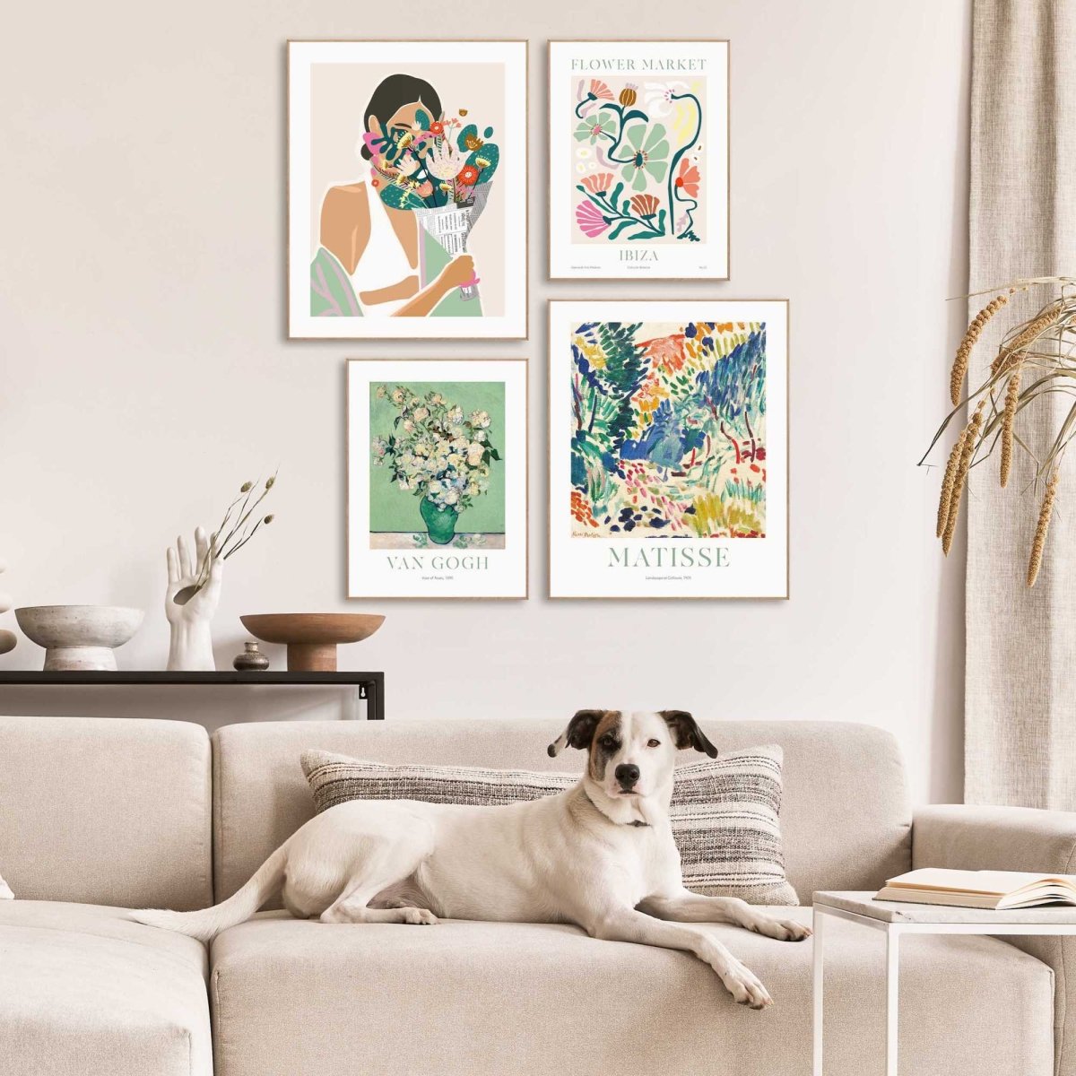 Schilderijen set Matisse en van Gogh 50x40 - Reinders