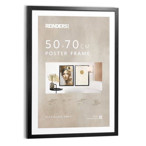 Bilderrahmen Poster 50x70 schwarz