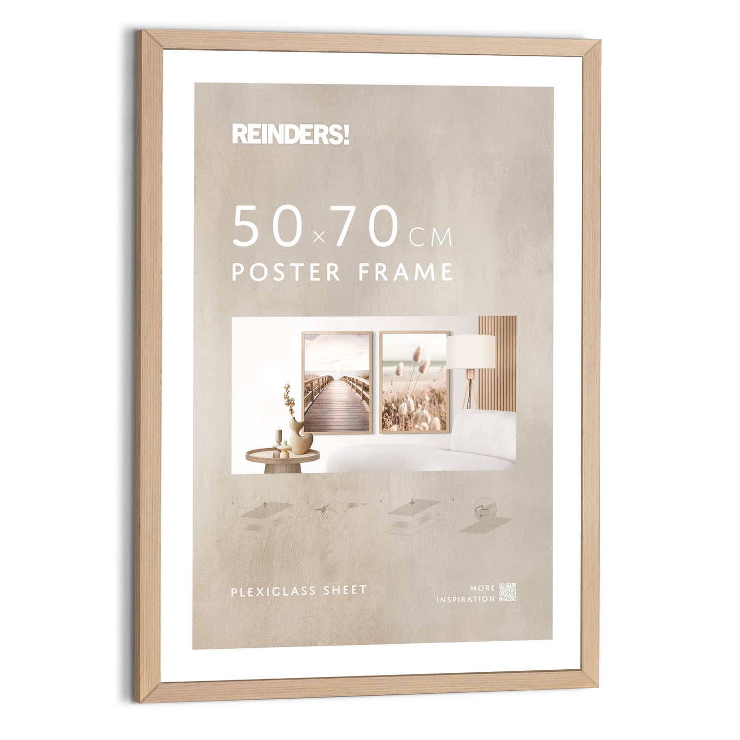 Bilderrahmen Poster 50x70 buche