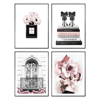 Wanddecoratieset Franse mode 40x30 - Slim Frame - Reinders