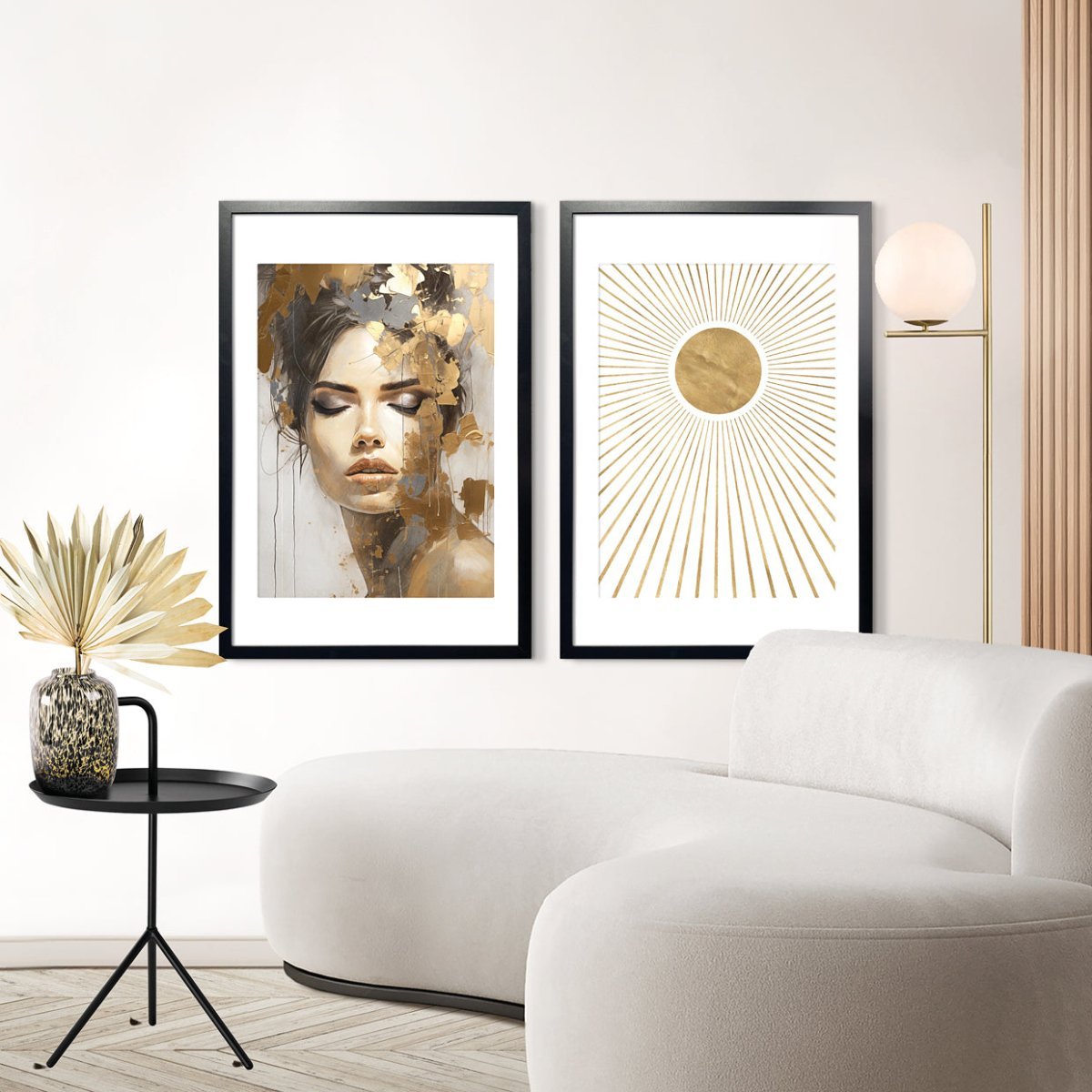 Wissellijst hout zwart poster 61x91,5 2 - pack - Reinders